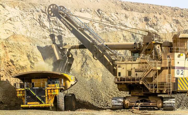 Należąca do KGHM kopalnia miedzi i srebra Sierra Gorda w Chile / autor: materiały prasowe KGHM