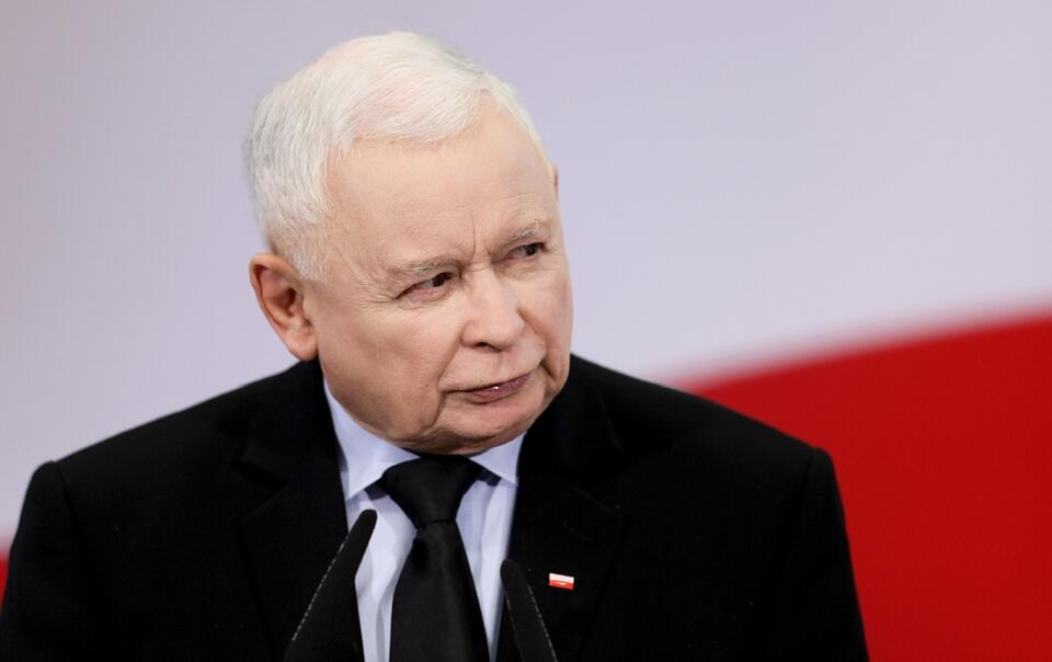 Prezes PiS Jarosław Kaczyński w Bielsku-Białej / autor: PAP/Tomasz Wiktor