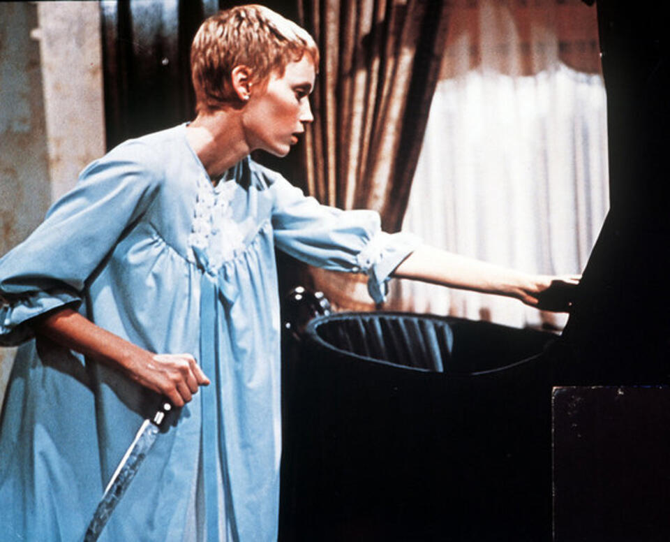 Kadr z filmu "Dziecko Rosemary" (reż. Roman Polański)