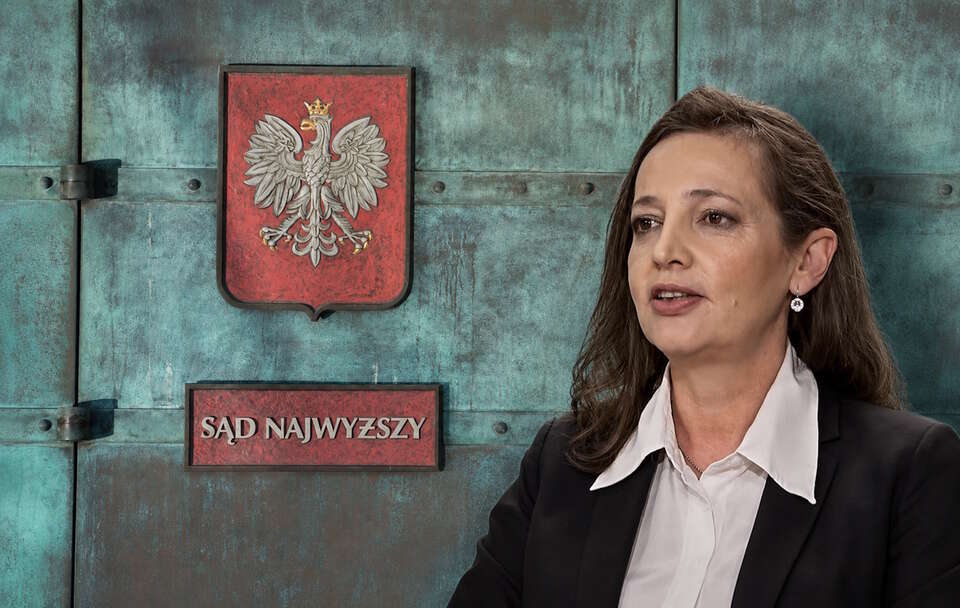 Sędzia Dagmara Pawełczyk-Woicka ostro o orzeczeniu SN w sprawie zabójstwa w Warszawie sprzed lat.  / autor: Fratria/modyfikacja AI