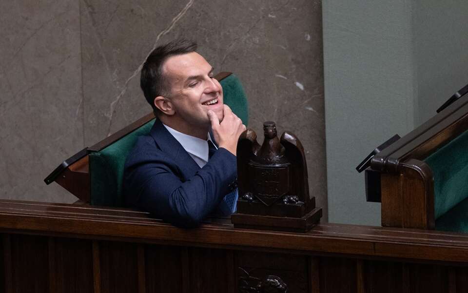 Adam Szłapka w ławach sejmowych / autor: Fratria 