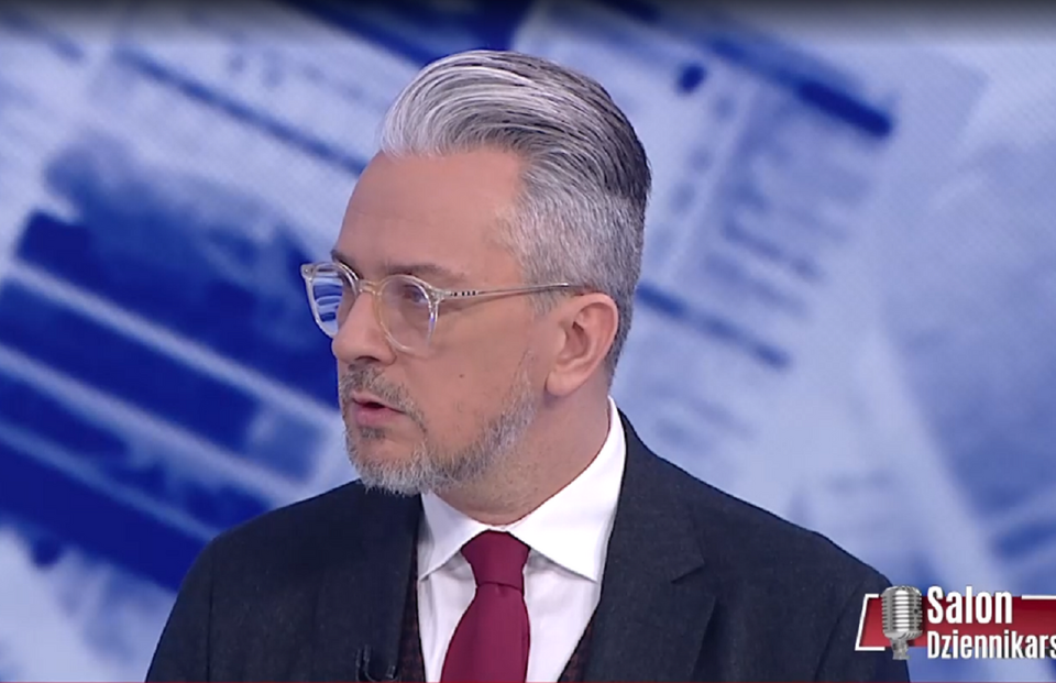 Marcin Wikło  / autor: screenshot TVP Info