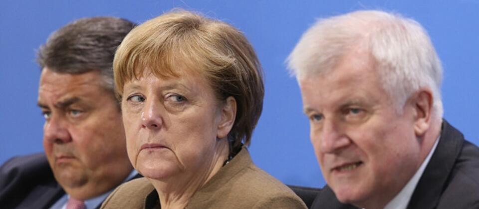 Merkel i Seehofer (po prawej) / autor: bundestag.de