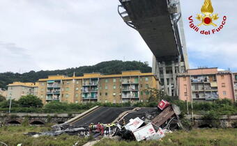 Włochy:  Co najmniej 35 ofiar katastrofy budowlanej