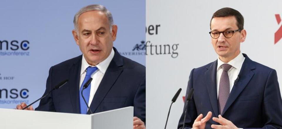 Netanjahu i Morawiecki / autor: PAP/EPA