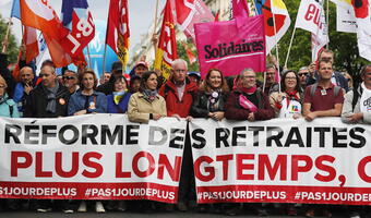 Francja: 418 tys. osób demonstruje na ulicach