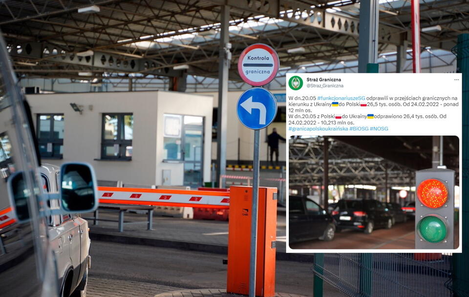Zdjęcie ilustracyjne  / autor: Bieszczadzki Oddział Straży Granicznej, screenshot Twitter Straż Graniczna 
