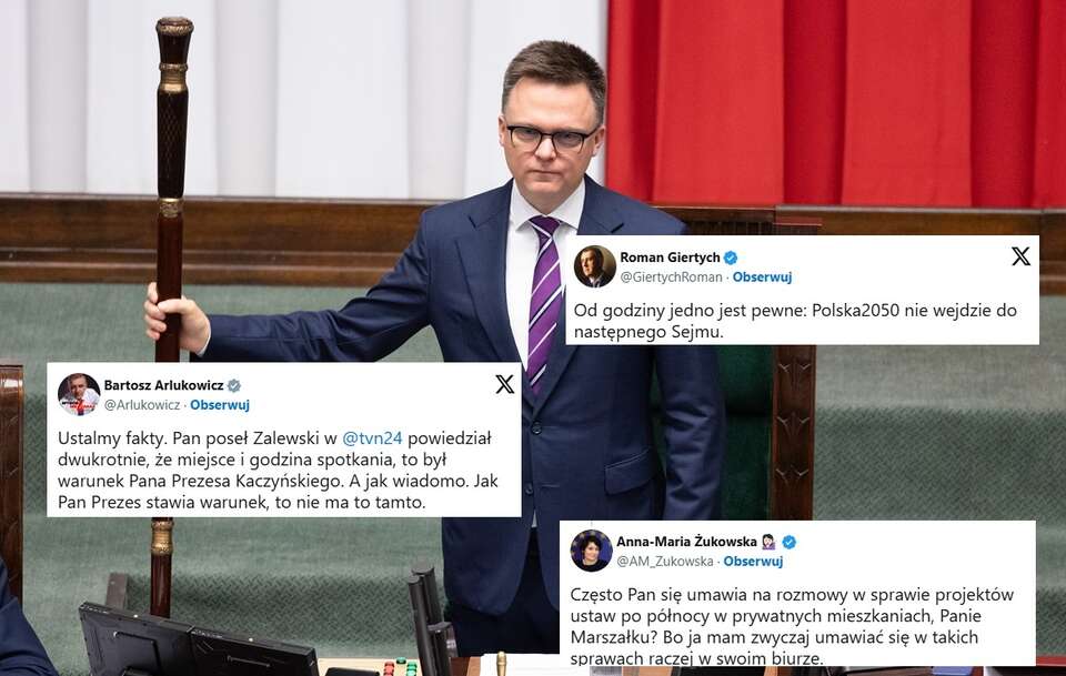 Szymon Hołownia / autor: Fratria/X