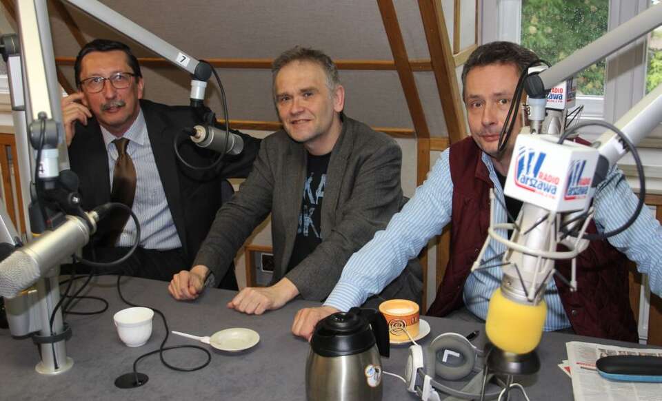 Prof. Jan Żaryn, Piotr Zaremba, Piotr Skwieciński. Fot. wPolityce.pl