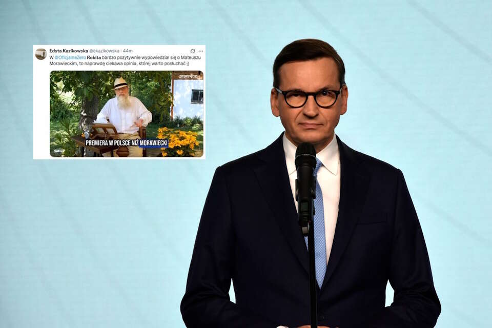 Mateusz Morawiecki / autor: Fratria/X-Edyta Kazikowska, screen