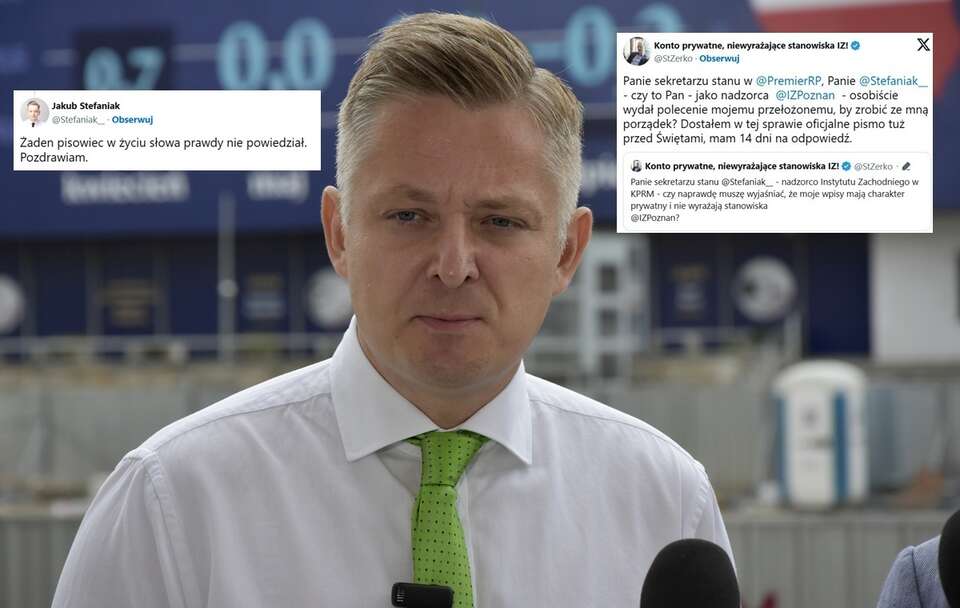 Zerko to Stefaniak: Did you instruct to do an order with me?