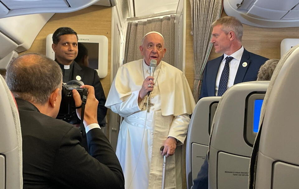 Papież Franciszek  / autor: screenshot Twitter @VaticanNews