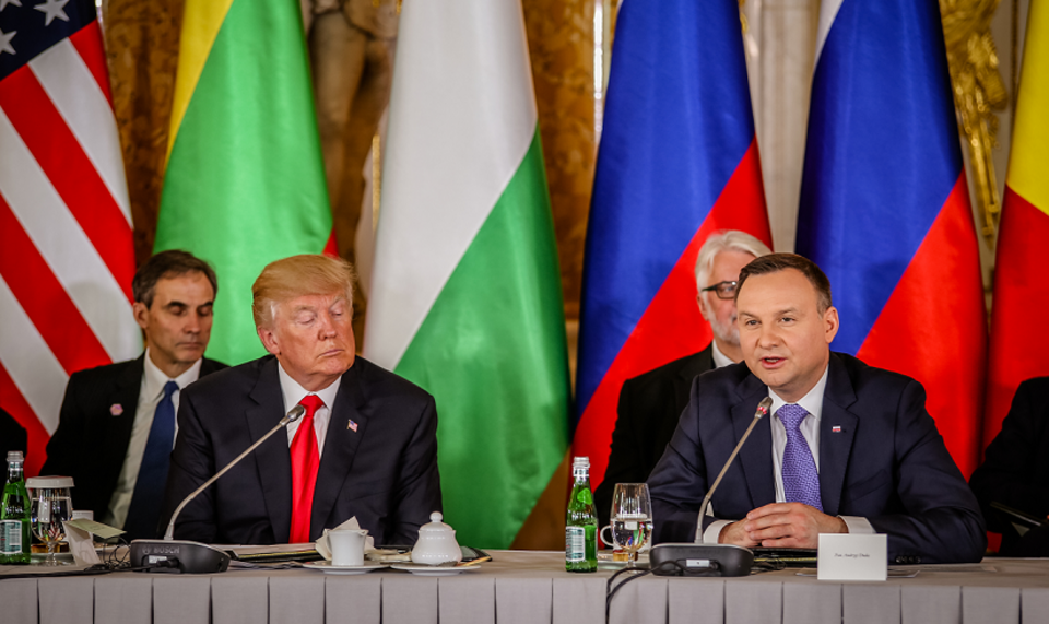 Prezydent Donald Trump i Andrzej Duda / autor: Fratria/Julita Szewczyk