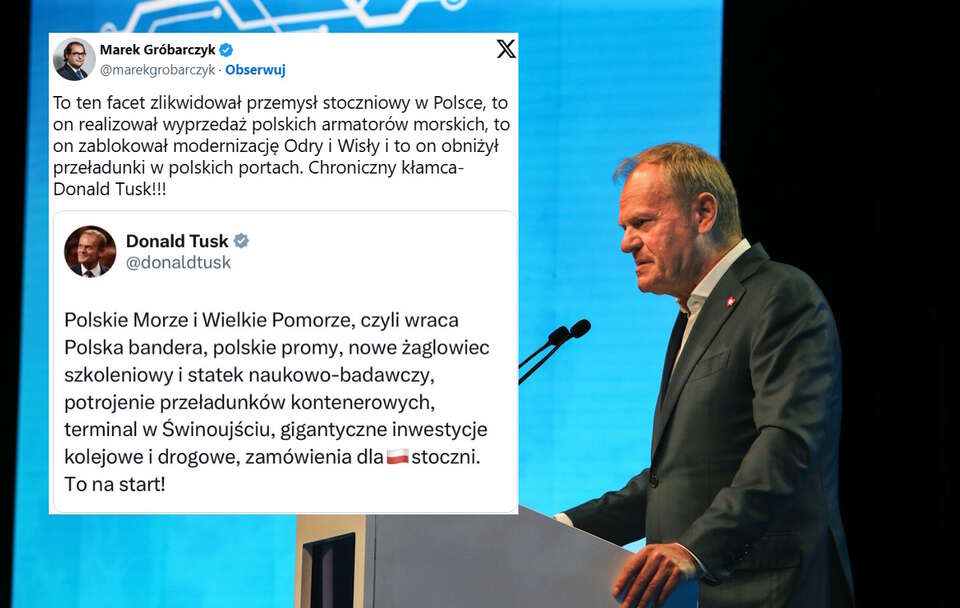 Donald Tusk / autor: PAP/Lech Muszyński/X