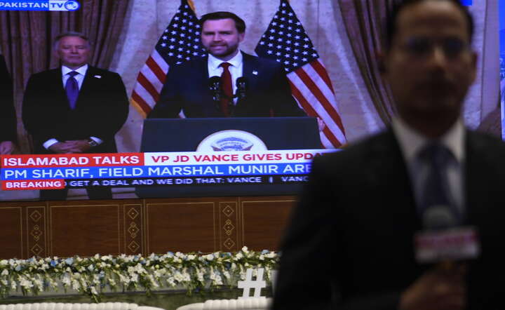 Wiceprezydent USA J.D. Vance  / autor: PAP