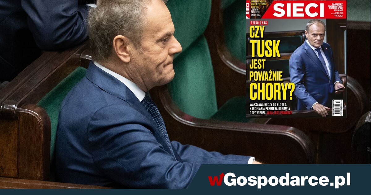 Czy Tusk jest poważnie chory? Warszawa huczy od plotek