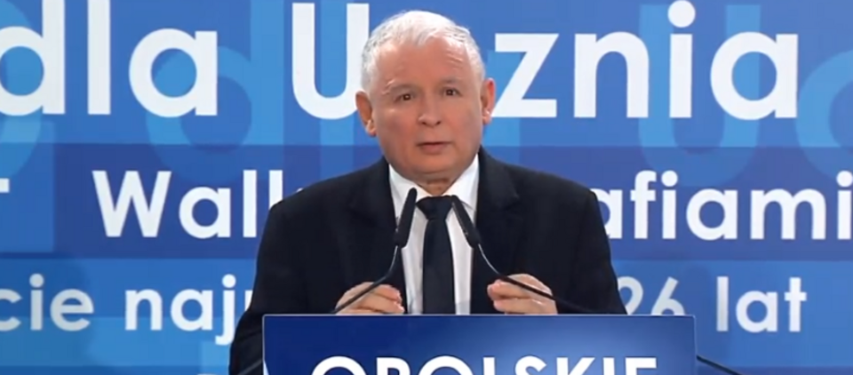 Jarosław Kaczyński / autor: screen YT