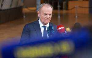 Donald Tusk  / autor: PAP/EPA/OLIVIER HOSLET