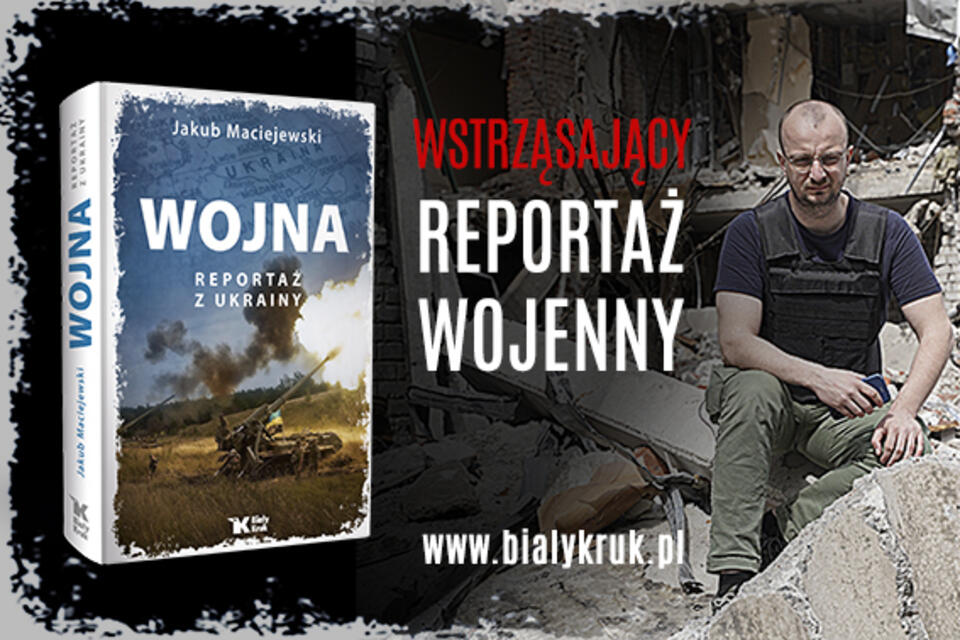 Książka: „Wojna. Reportaż z Ukrainy" / autor: Wydawnictwo Biały Kruk