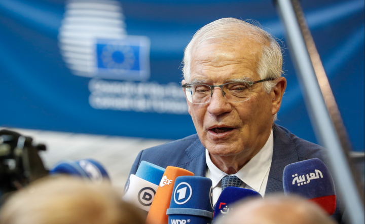 szef unijnej dyplomacji Joseph Borrell / autor: fotoserwis PAP