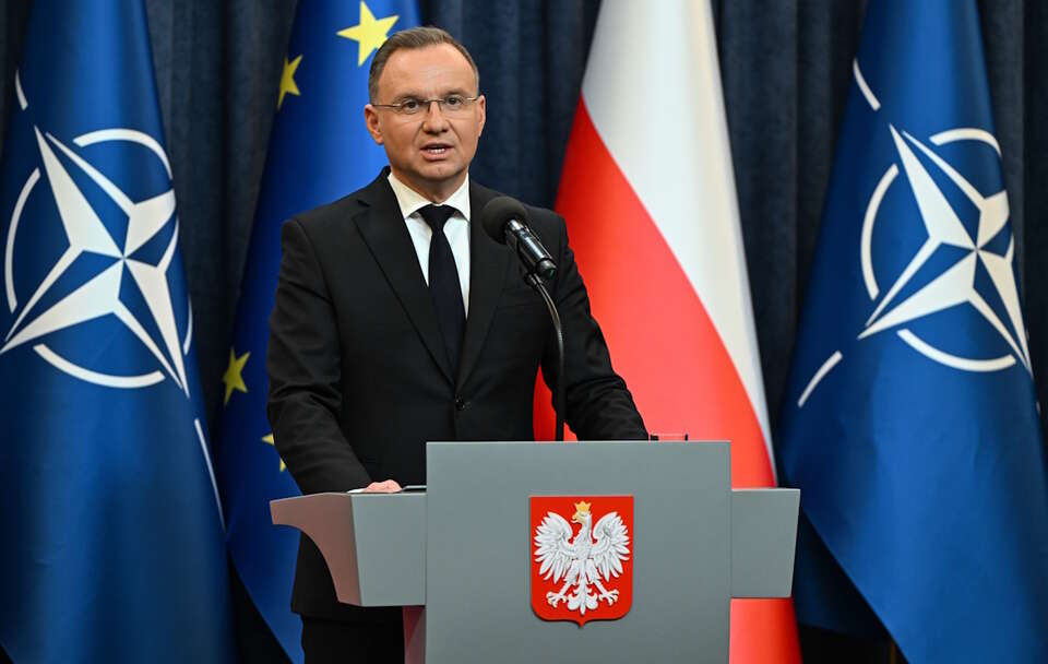 Prezydent Andrzej Duda / autor: PAP/Radek Pietruszka