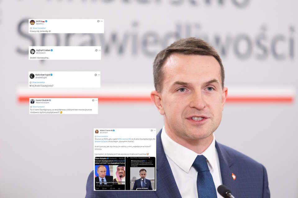 Już nie "kumple Putina"? Hipokryzja Szłapki ws. Saudyjczyków
