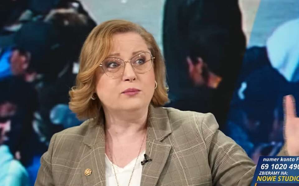 Aleksandra Rybińska w "Salonie Dziennikarskim" / autor: YT: wPolsce24