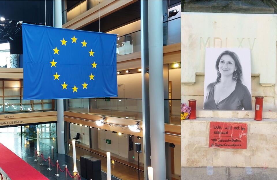 Parlament Europejski/ Daphne Caurany Galizia / autor: Fratria/ Continentaleurope - Praca własna, CC BY-SA 4.0, https://commons.wikimedia.org