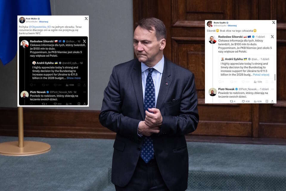 Radosław Sikorski / autor: Fratria/X