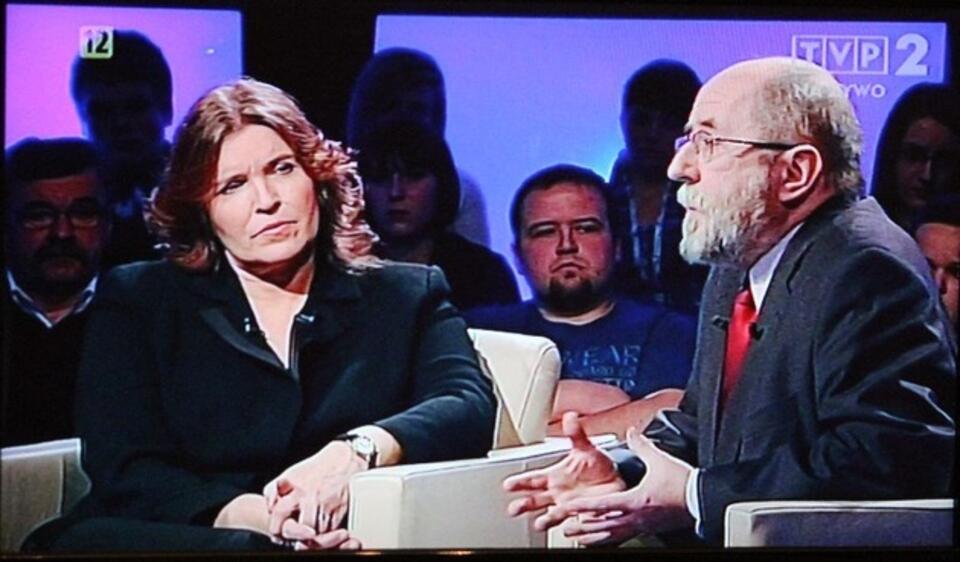 Małgorzata Szmajdzińska i Jacek Świat 