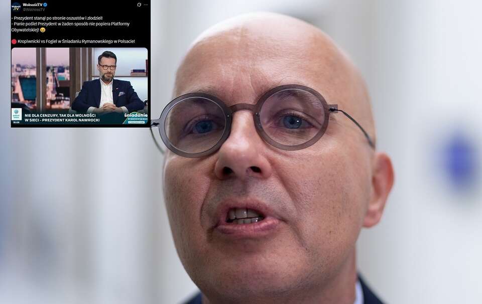 Kropiwnicki oskarżał prezydenta. Fogiel ripostuje!