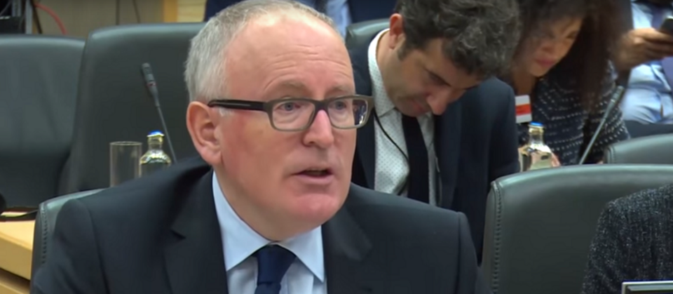 Frans Timmermans / autor: screen youtube