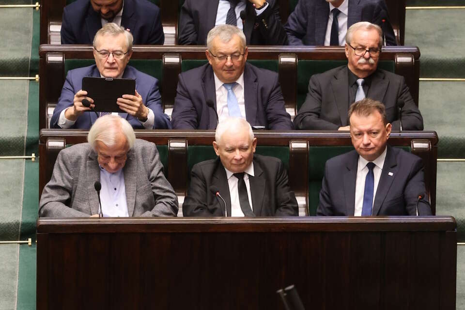 Jarosław Kaczyński / autor: PAP/Albert Zawada