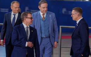 Donald Tusk w Brukseli / autor: PAP/EPA