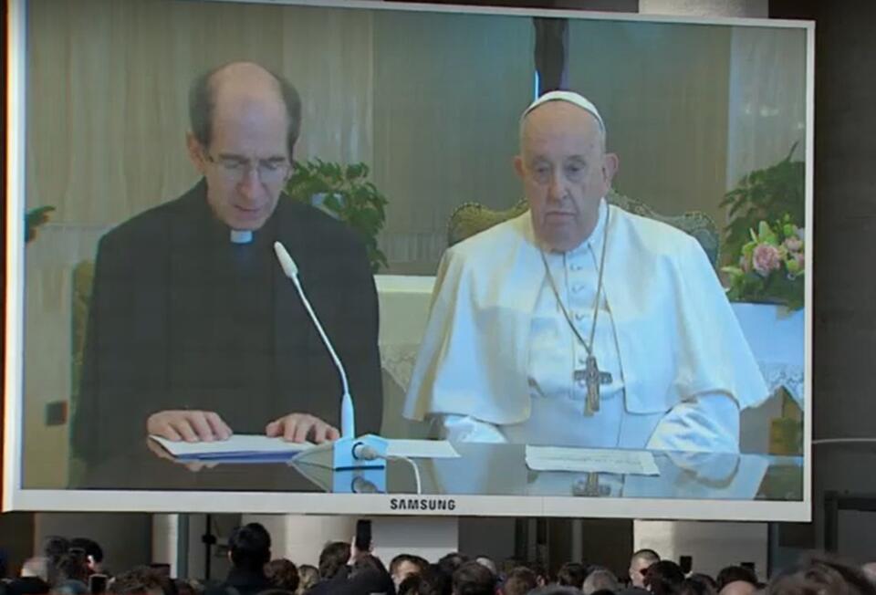Modlitwa Anioł Pański  / autor: screenshot YouTube Vatican News