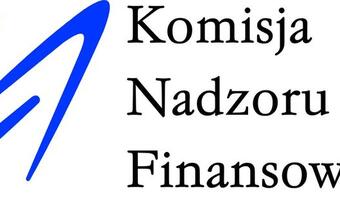 KNF: Nowa spółka na liście ostrzeżeń Komisji