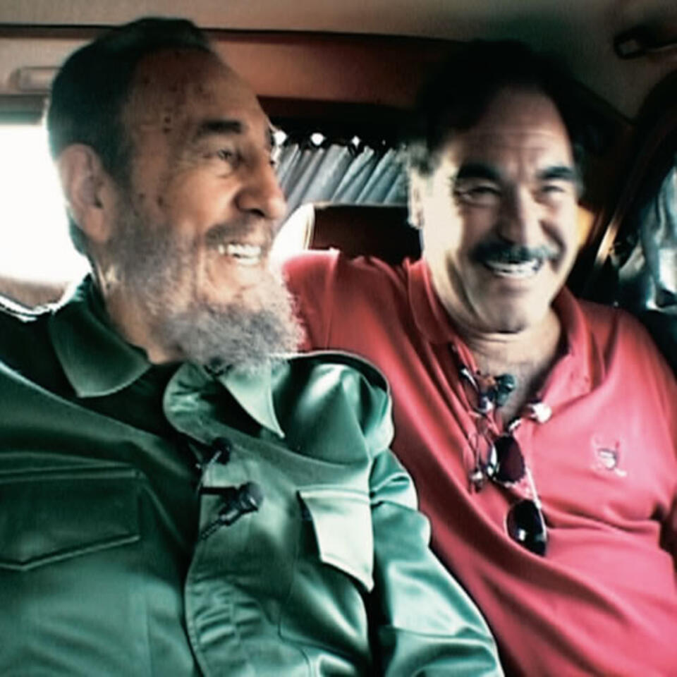 Oliver Stone i Fidel Castro