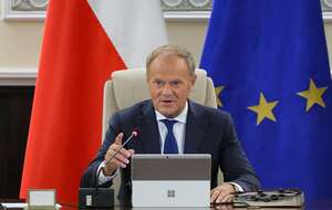 Premier Donald Tusk na posiedzeniu rządu / autor: PAP/Paweł Supernak