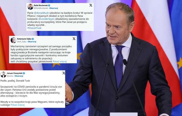 Tusk manipuluje ws. szczepionek / autor: PAP/Paweł Supernak