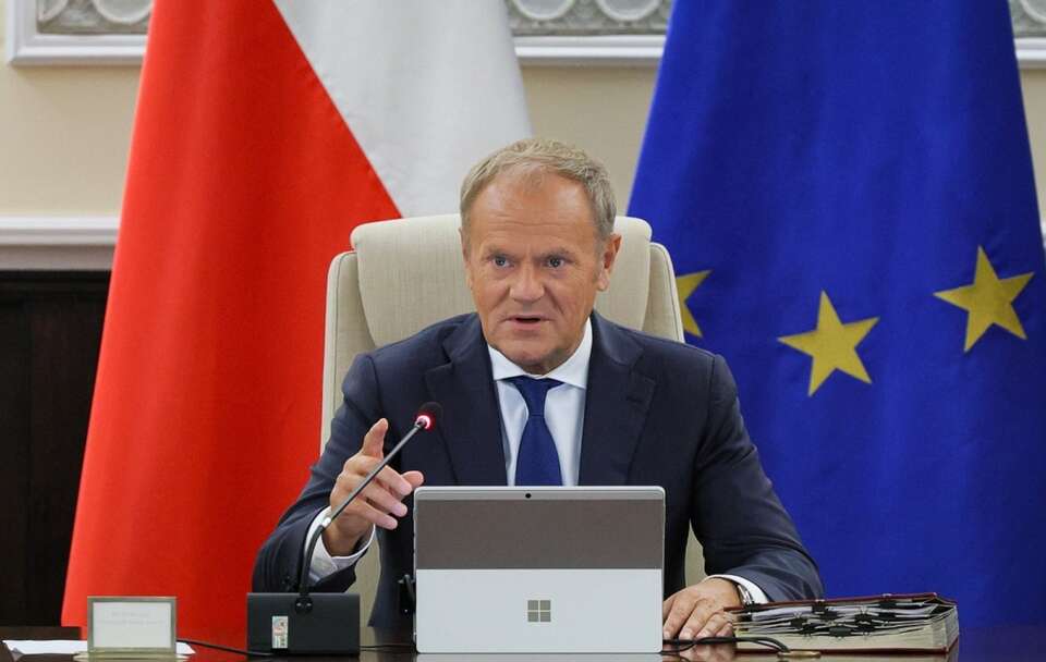 Premier Donald Tusk na posiedzeniu rządu / autor: PAP/Paweł Supernak