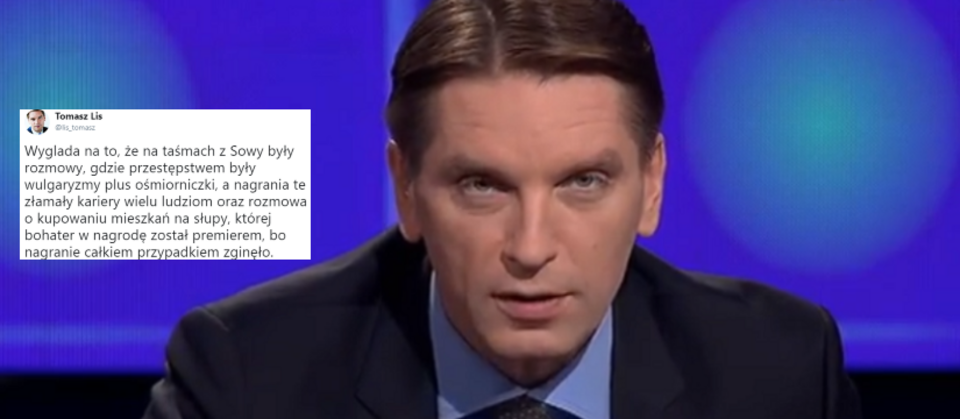 Tomasz Lis / autor: screen YouTube 