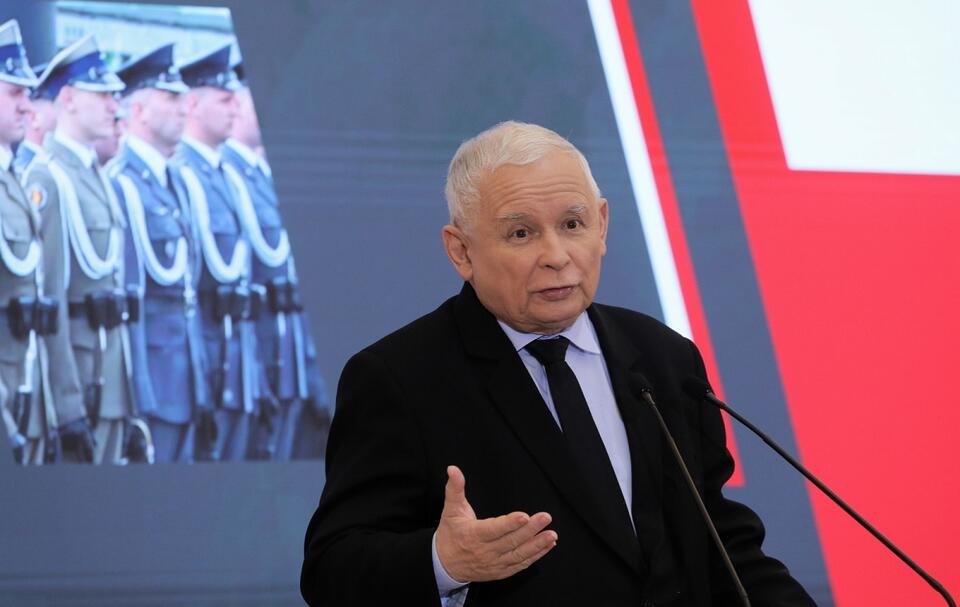 Prezes PiS Jarosław Kaczyński / autor: PAP/Paweł Supernak