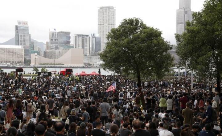 Protesty w Hongkongu / autor: PAP/EPA/JEON HEON-KYUN