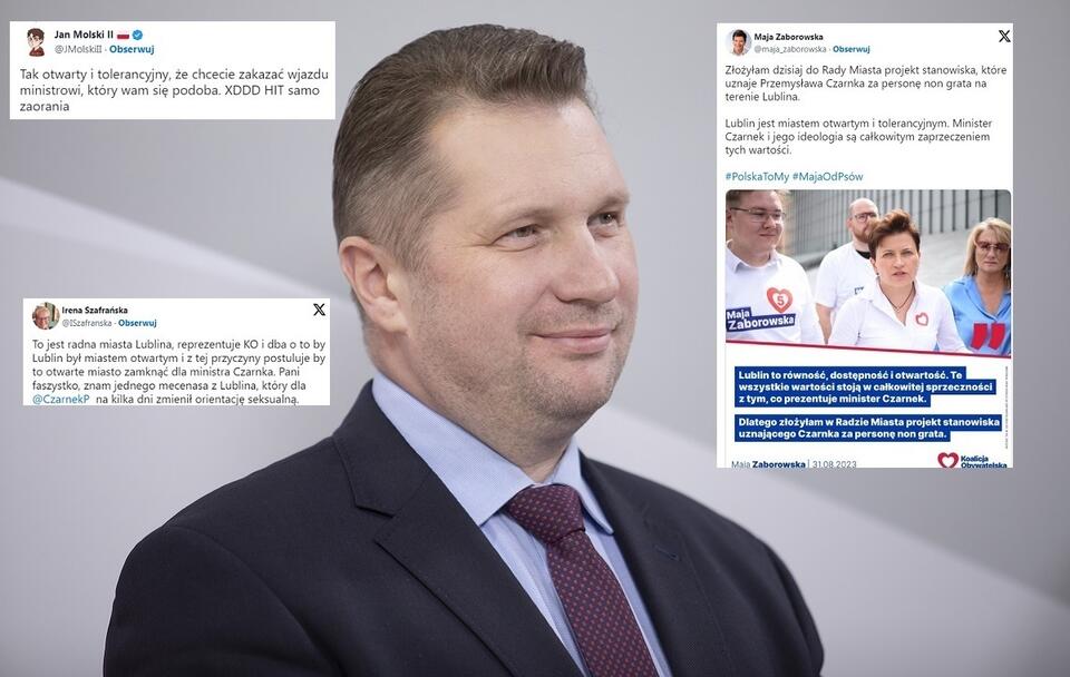 Przemysław Czarnek / autor: Fratria/Twitter