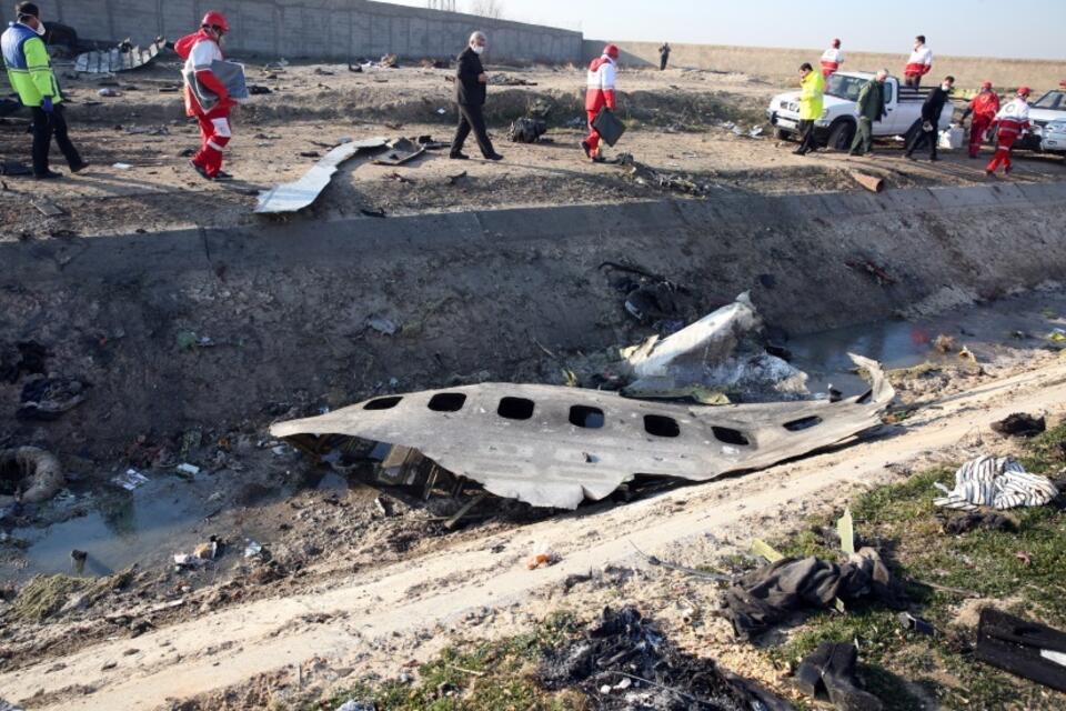 Iran/Katastrofa ukraińskiego samolotu / autor: PAP/EPA