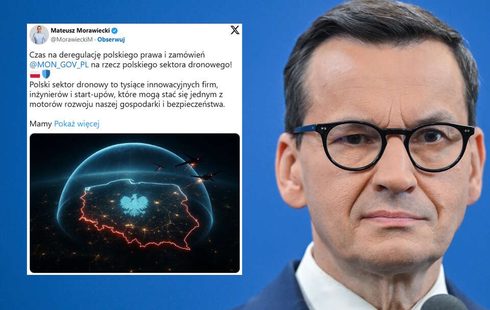 Mateusz Morawiecki  / autor: PAP/Radek Pietruszka/X