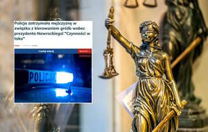 Figurka Temidy/Artykuł wPolityce (screen) / autor: Fratria/wPolityce