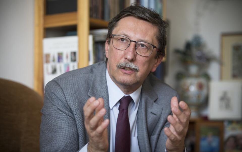 Prof. Jan Żaryn / autor: Fratria