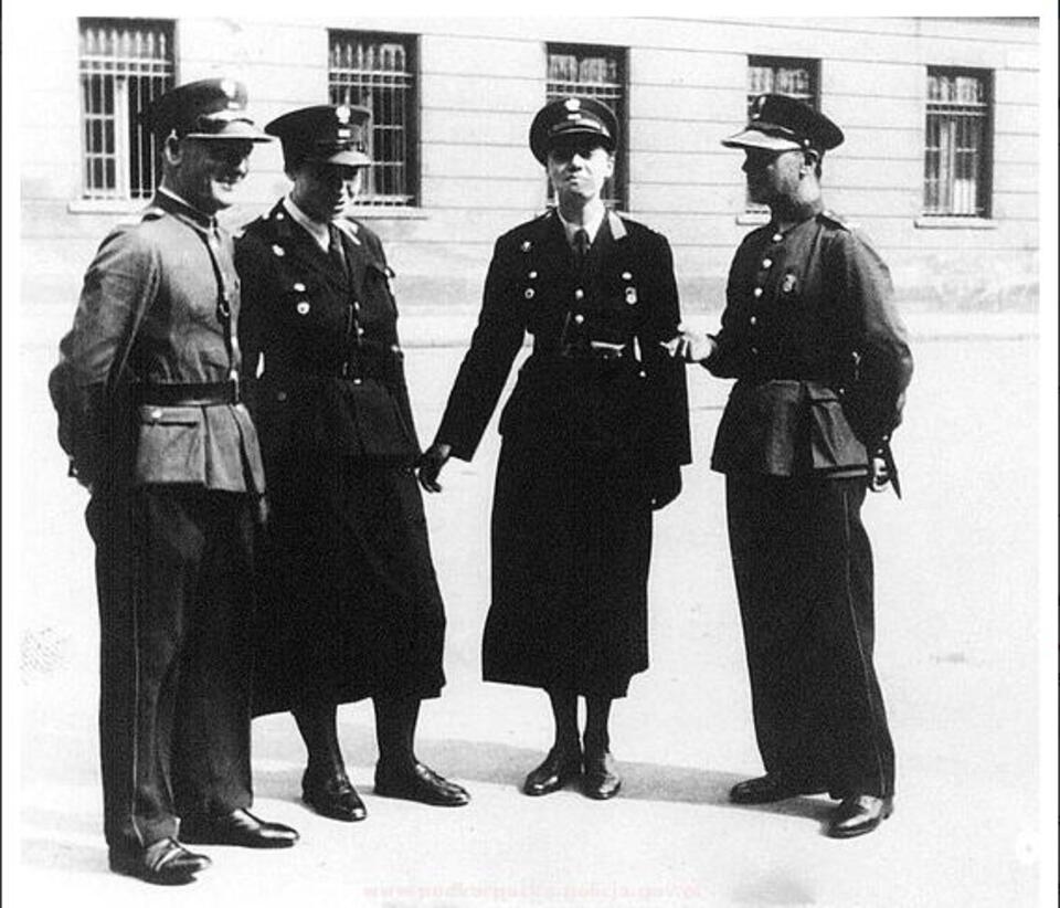 Policjanci w latach 20. 