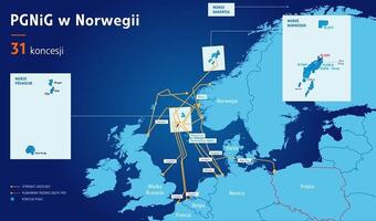 Kolejne koncesje na norweski gaz